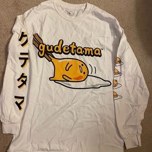 gudetama exclusive longsleeve t-shirt